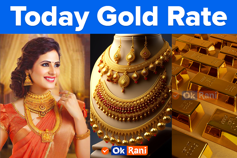 Gold rate today in India