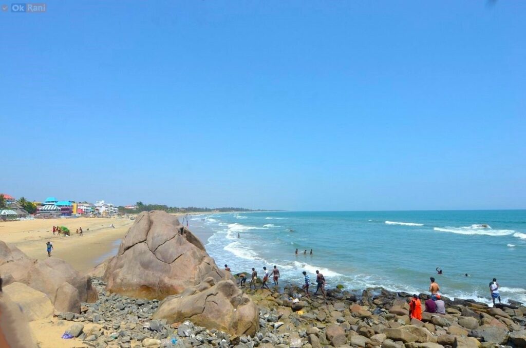 Mahabalipuram Beach  Tamil Nadu 