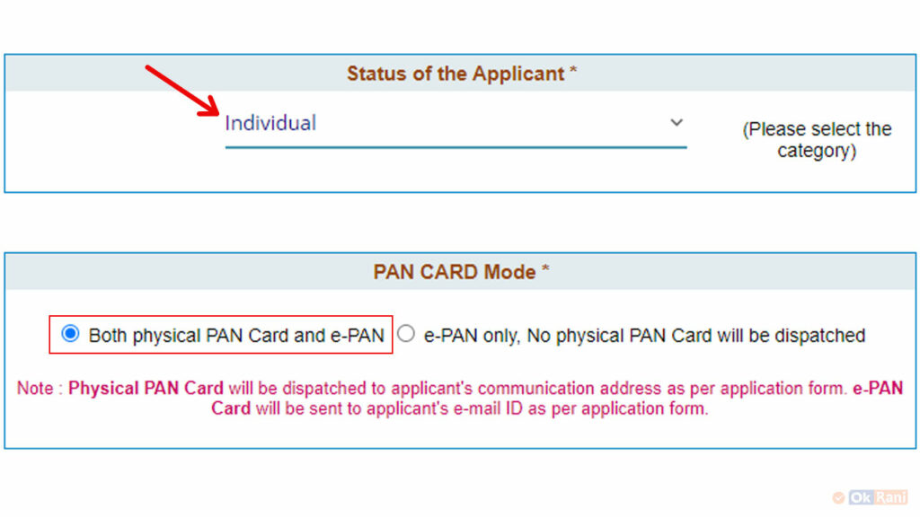 PAN Card Online