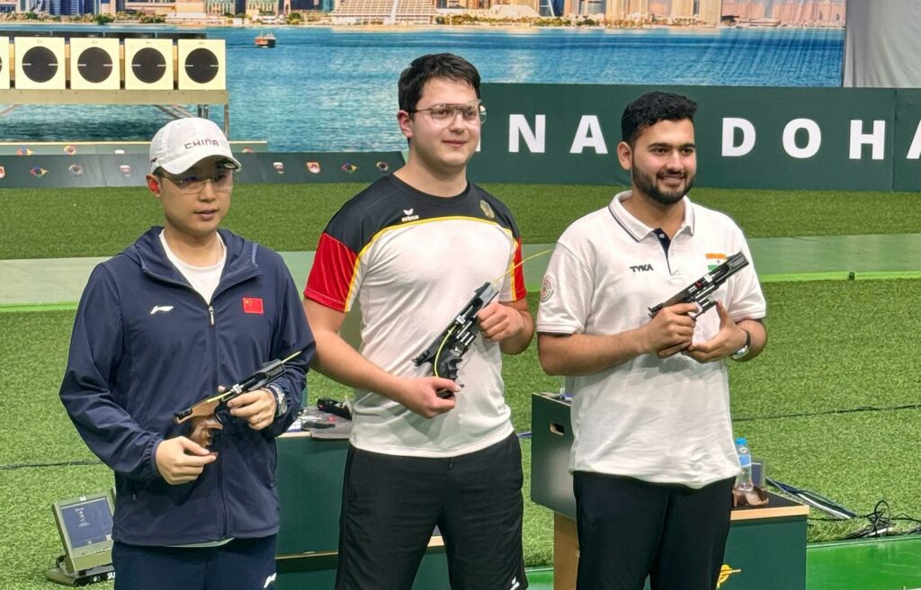 Anish Bhanwala adds World Cup Final Medal