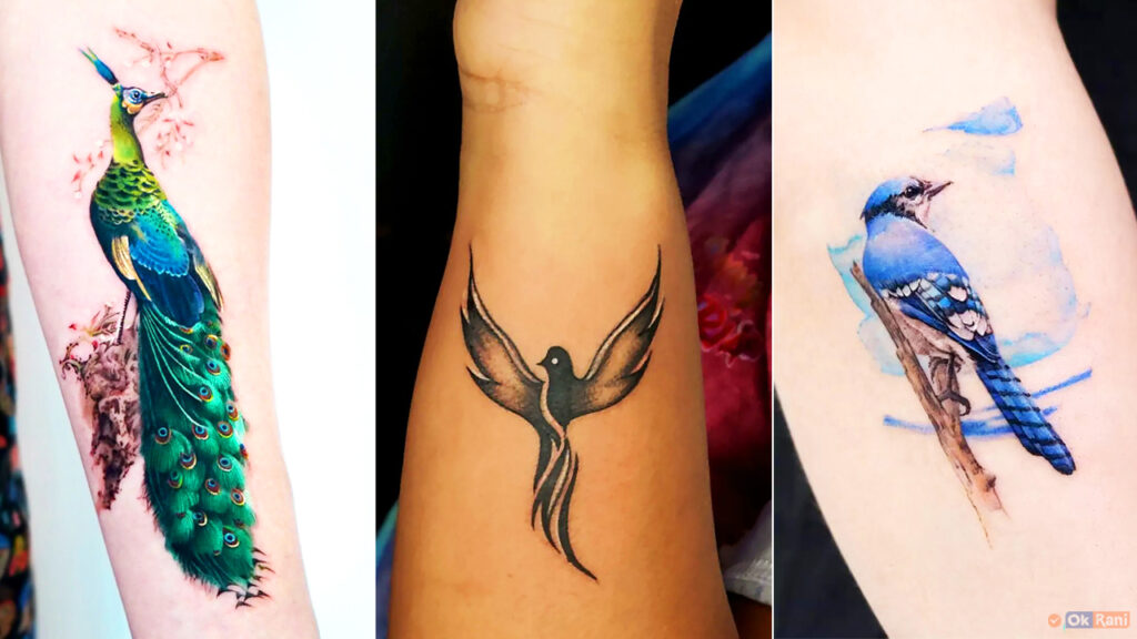 Birds tattoo design