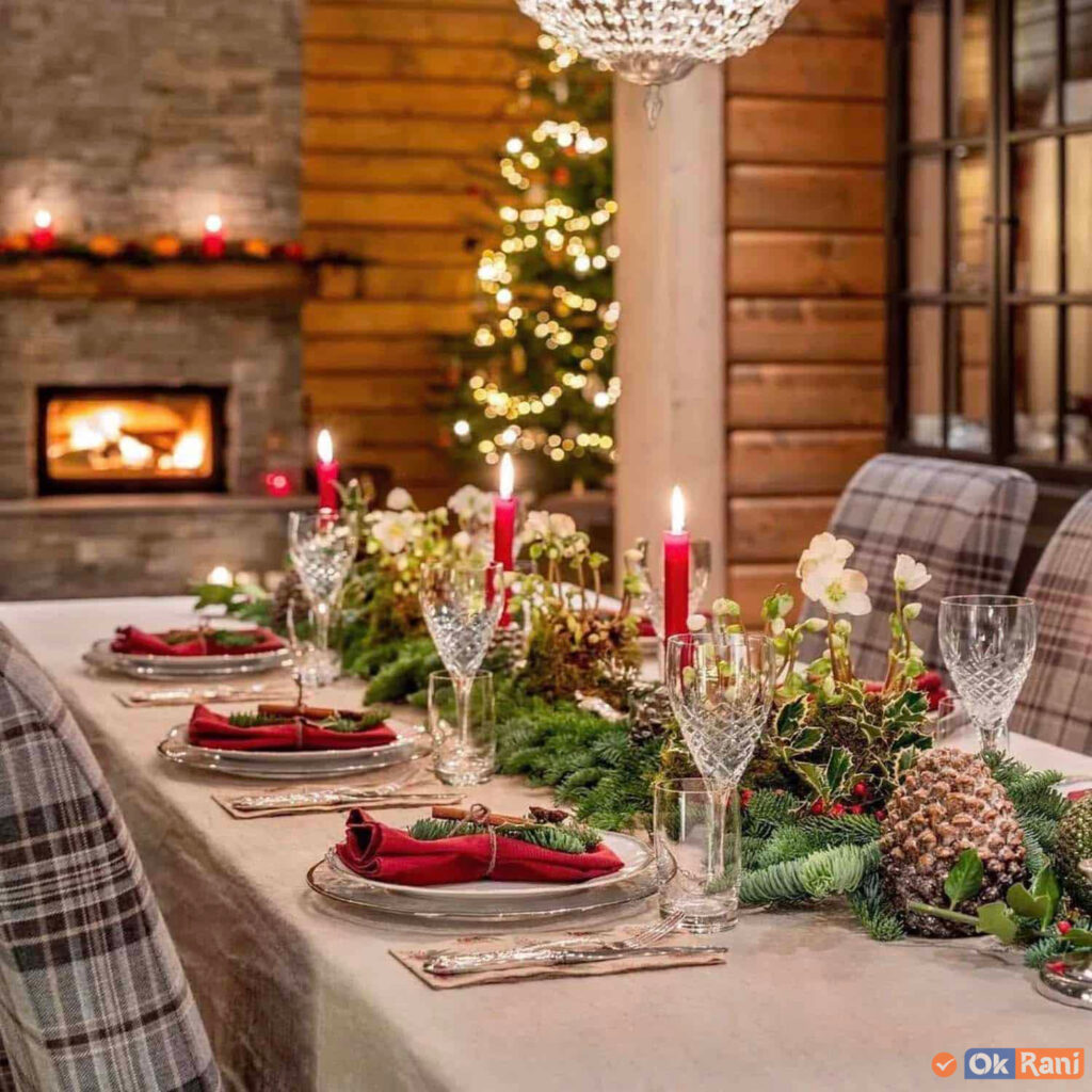 Luxury Christmas Table Decorations