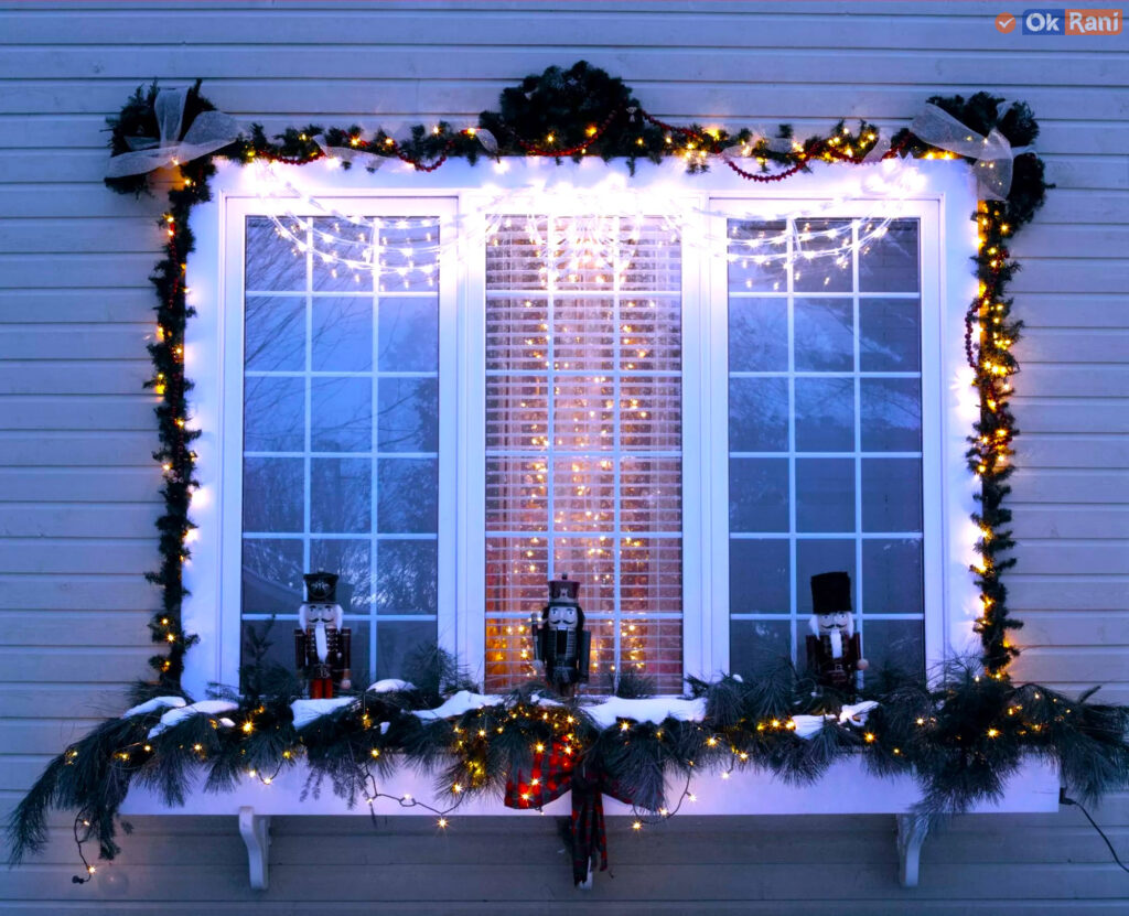 Christmas window lights
