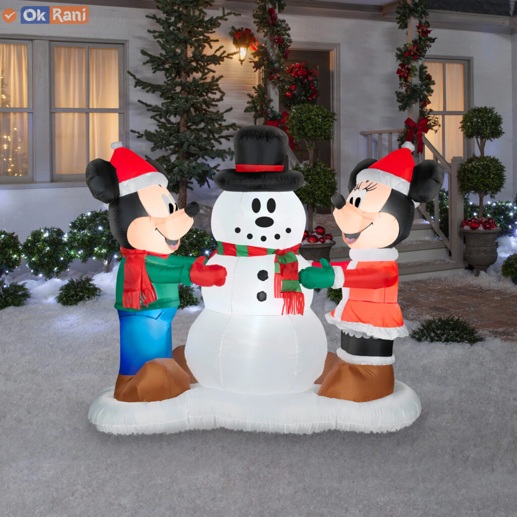 Inflatable disney christmas decorations