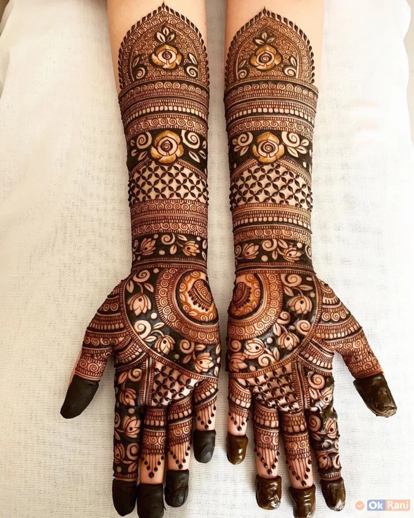 Bridal Indian Mehndi designs