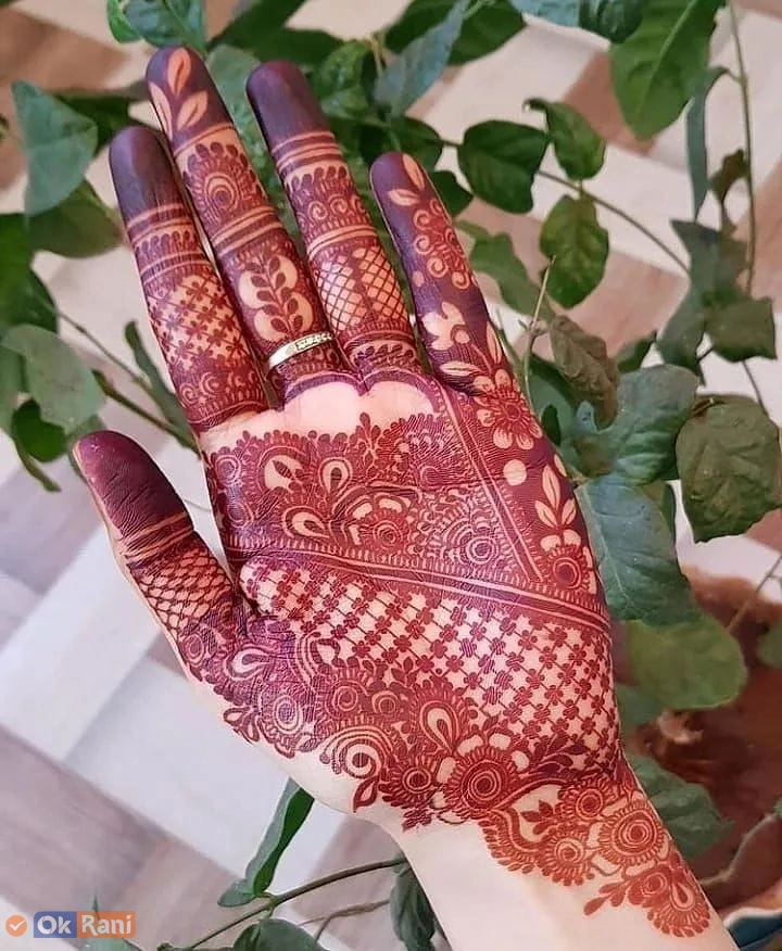 Pakistani Bridal Mehndi Designs for full hands