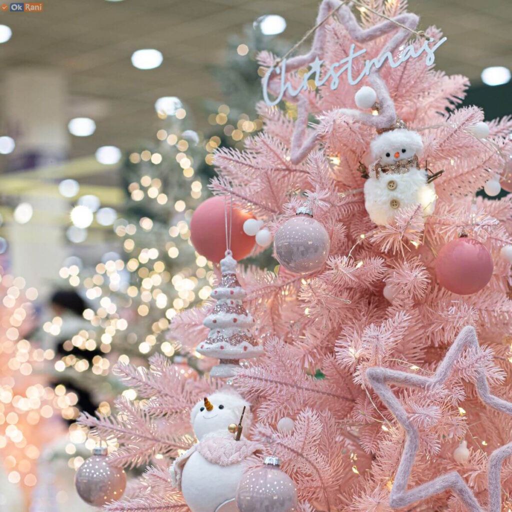  Pink Christmas Tree Decorations ideas