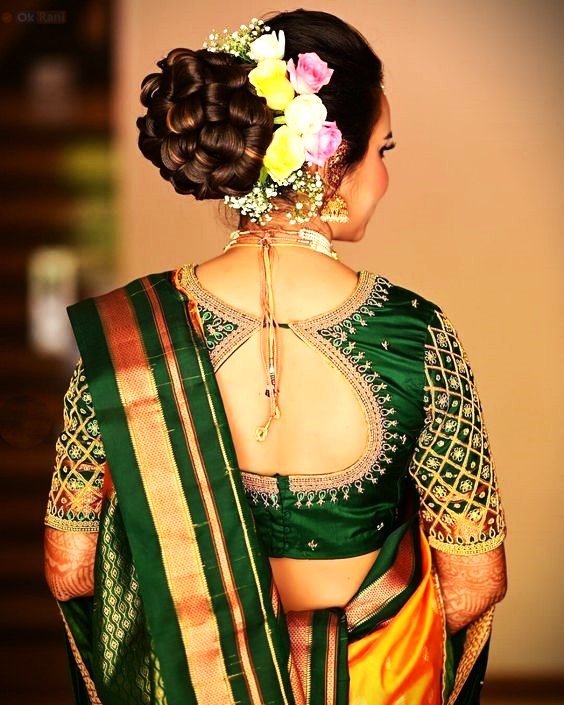 backside blouse designs for silk sarees