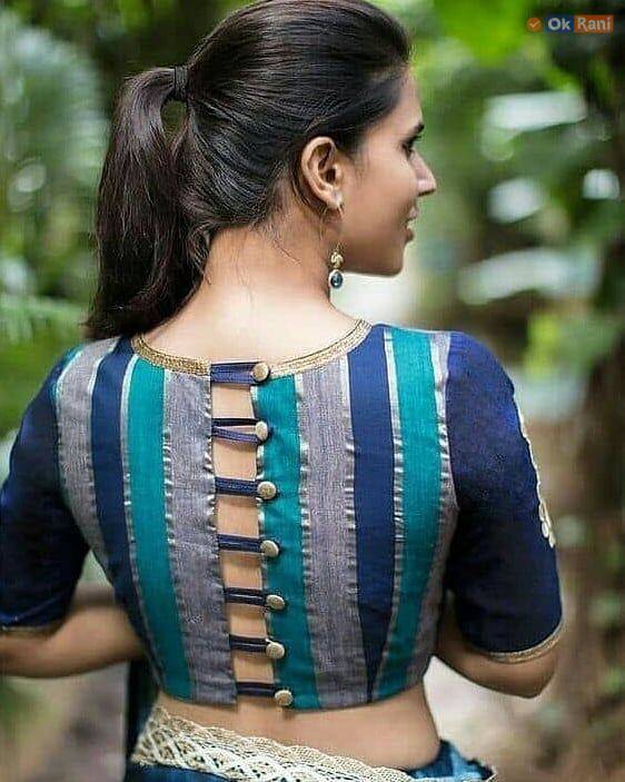blouse neck back designs 