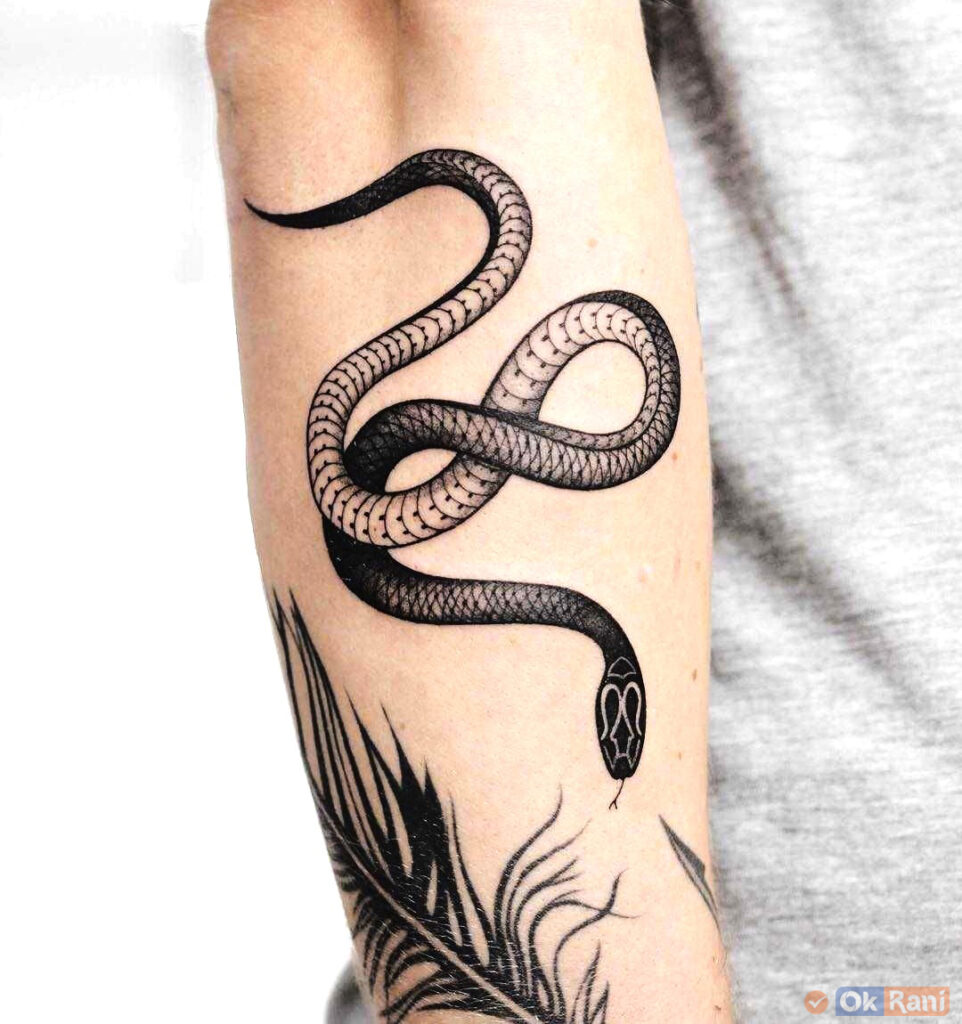 Snake tattoo design
