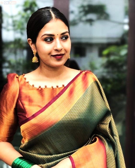 latest soft silk saree blouse designs 