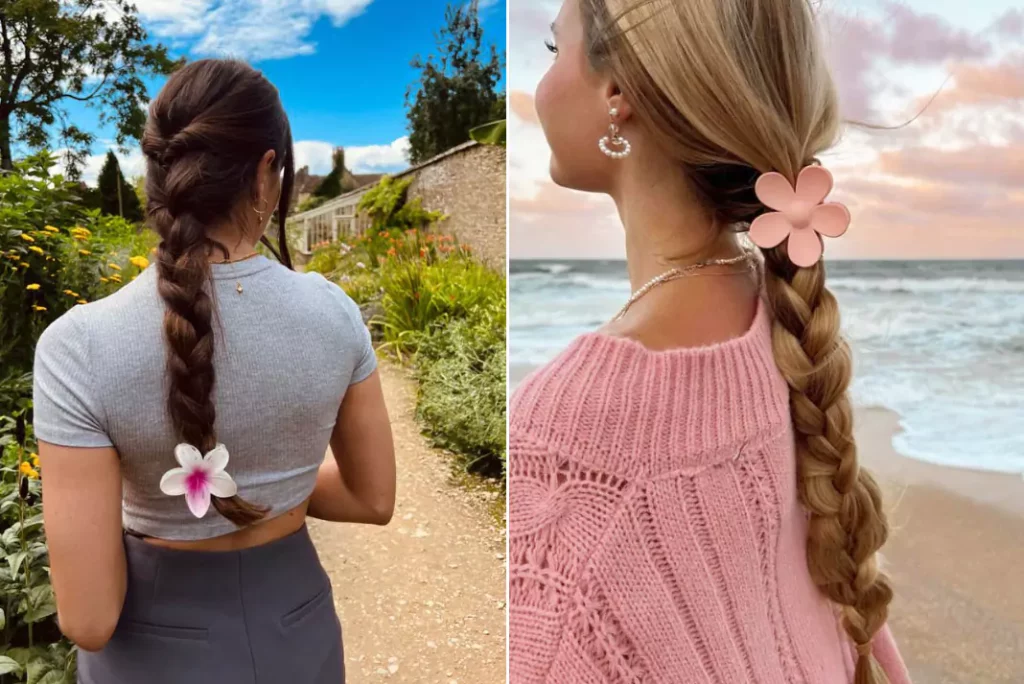 Braided Claw Clip Hairstyles