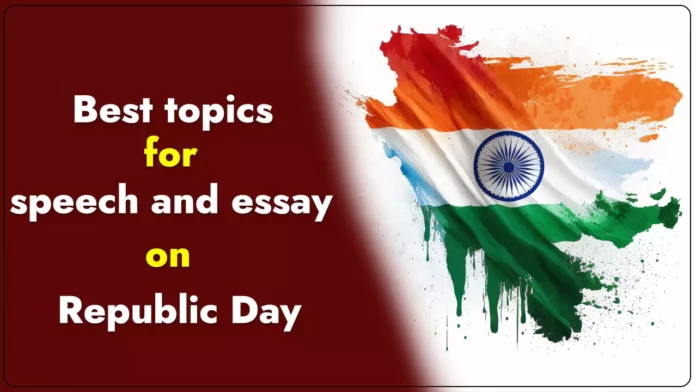 Speech and Essay Ideas for Republic Day