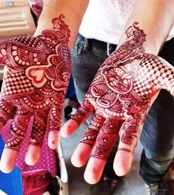 gents mehndi design for marriage