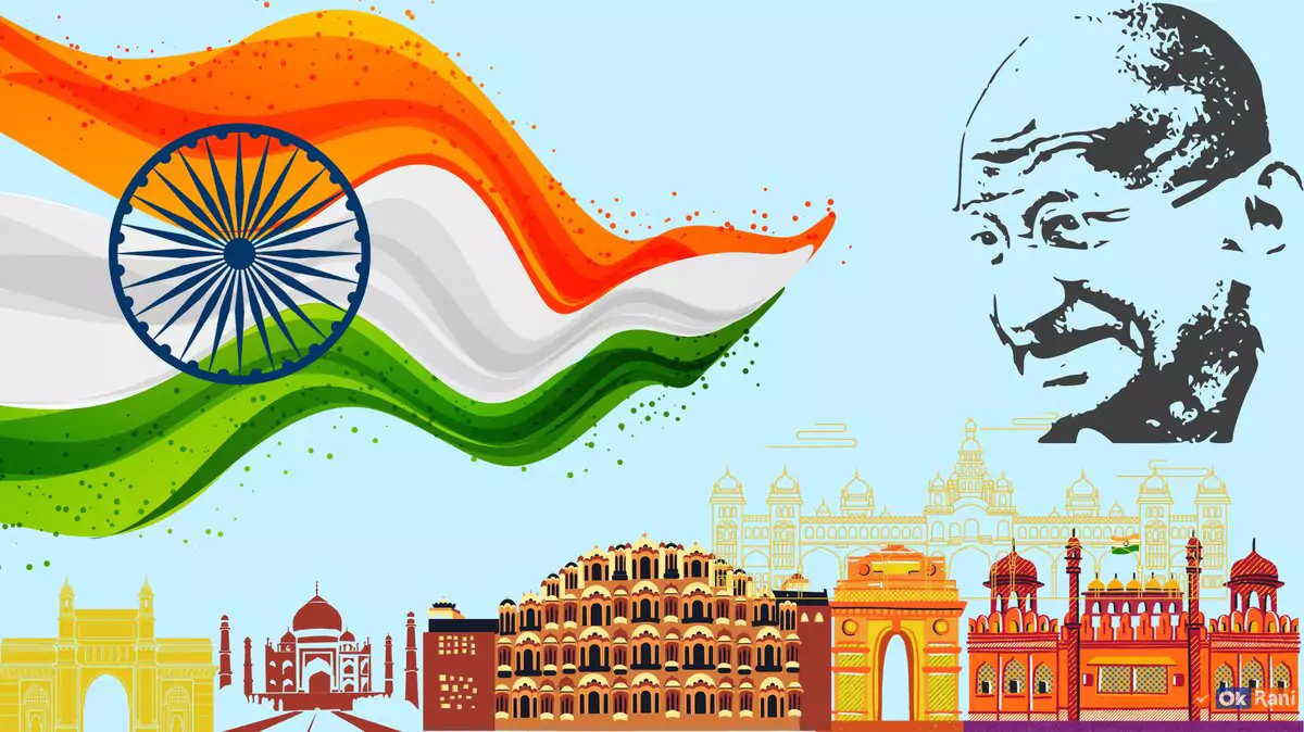 Happy republic day of india poster design Vector Image