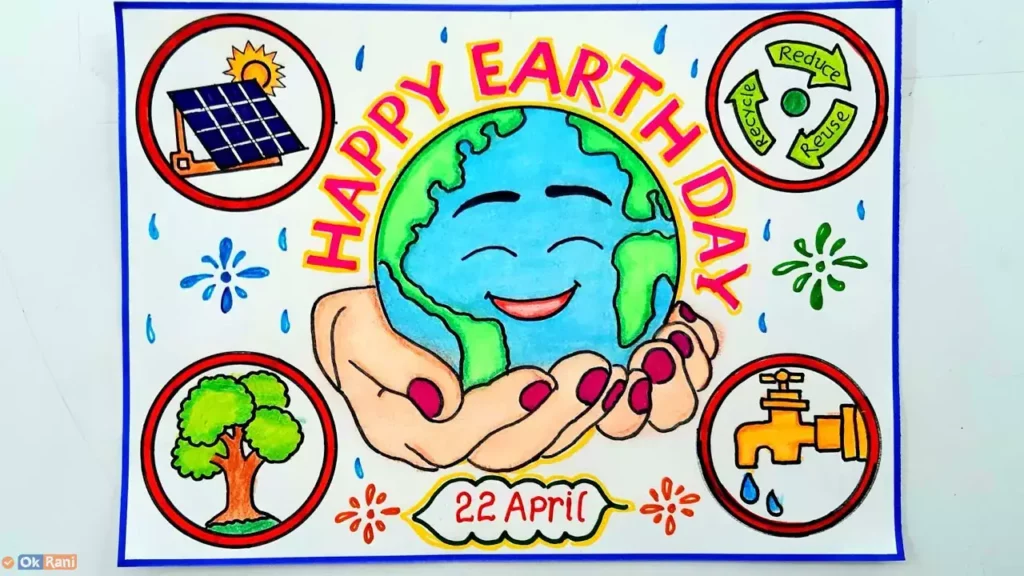 simple Earth Day Drawing Competition