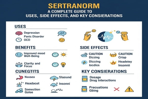 Sertranorm: A Complete Guide to Uses, Benefits, Side Effects, and Key Considerations